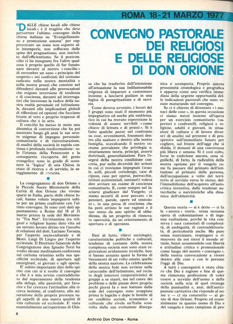 Don Orione, 72, 10, 15-06-1977, pagina 6