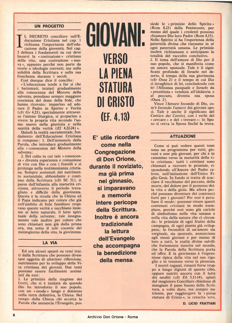 Don Orione, 72, 11, 01-07-1977, pagina 8