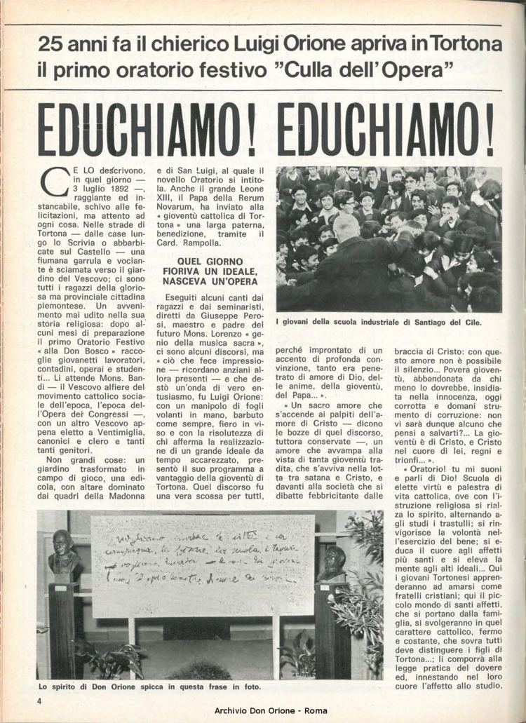 Don Orione, 72, 12, 15-07-1977, pagina 4