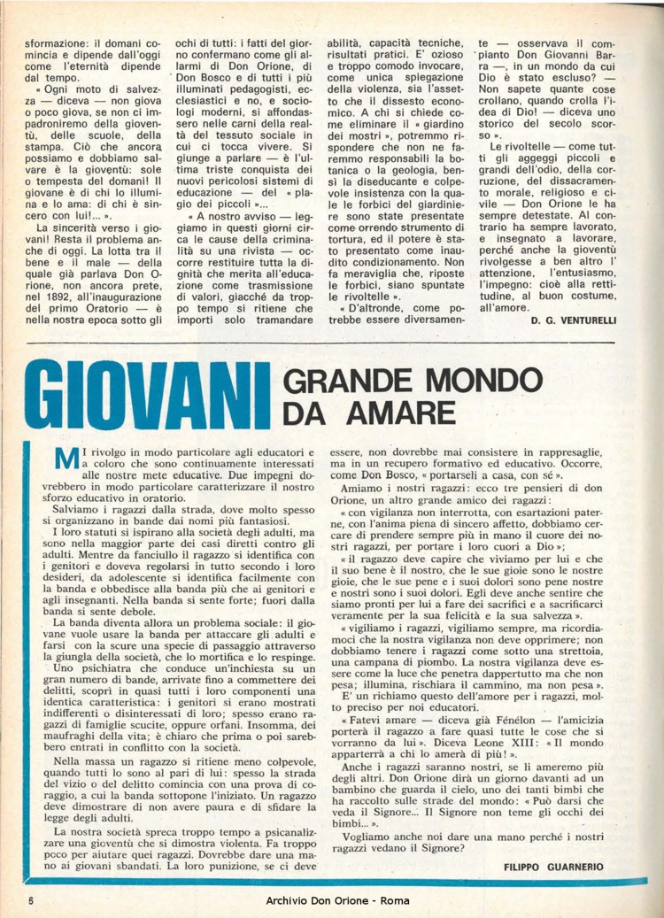 Don Orione, 72, 12, 15-07-1977, pagina 6