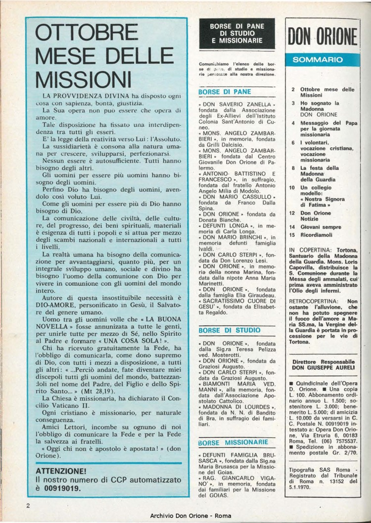 Don Orione, 72, 15, 15-10-1977, pagina 2