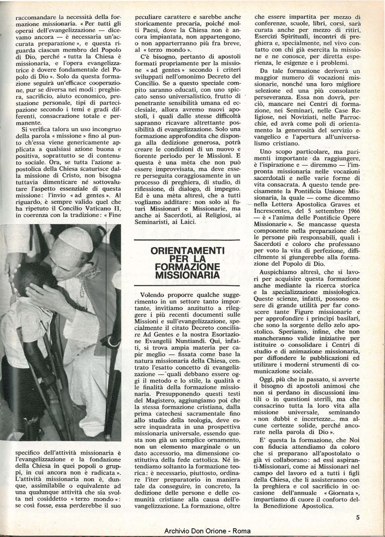 Don Orione, 72, 15, 15-10-1977, pagina 5