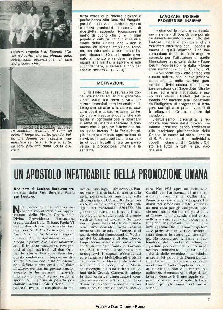 Don Orione, 72, 15, 15-10-1977, pagina 7
