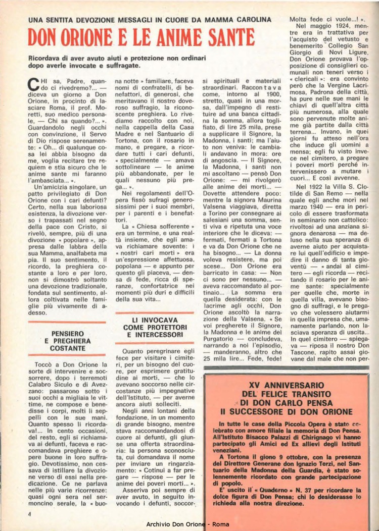 Don Orione, 72, 16, 01-11-1977, pagina 4