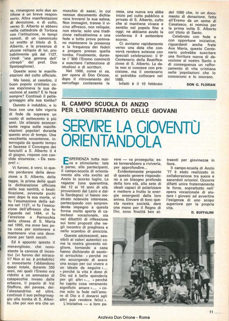 Don Orione, 72, 16, 01-11-1977, pagina 11