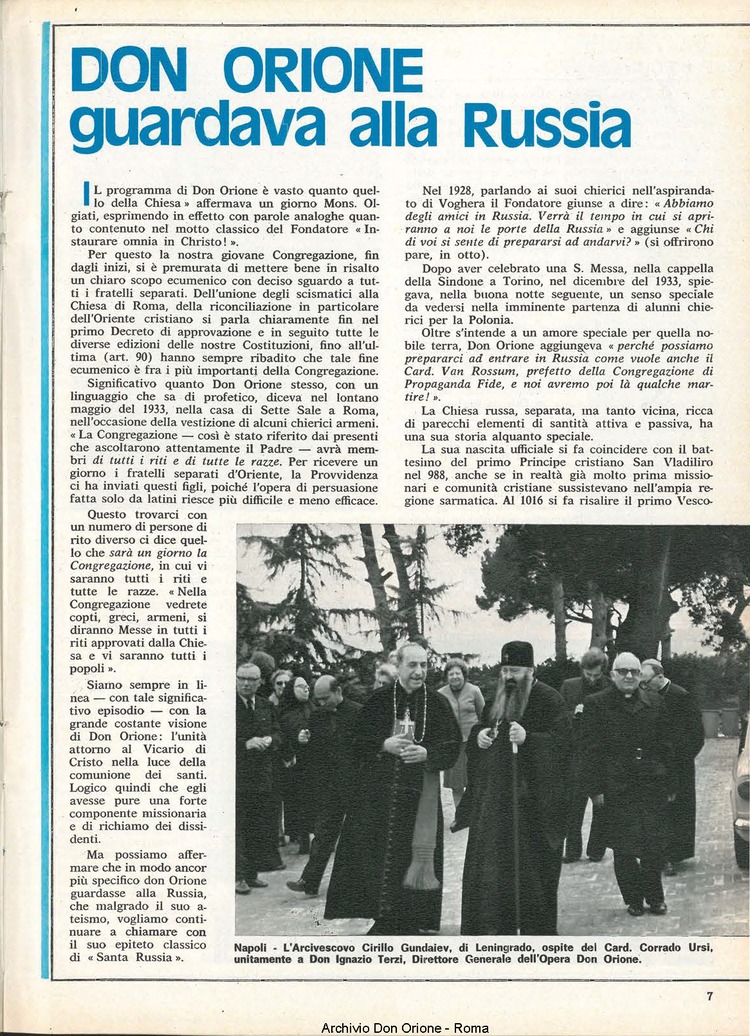 Don Orione, 73, 01, 01-01-1978, pagina 7