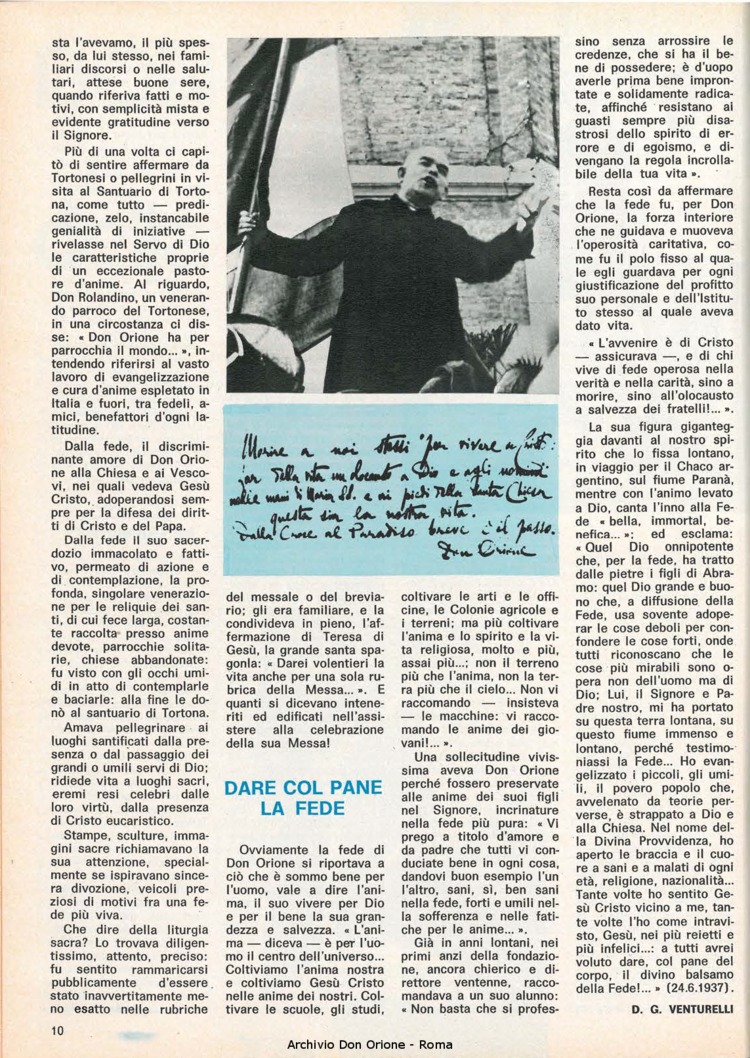 Don Orione, 73, 03, 01-02-1978, pagina 10