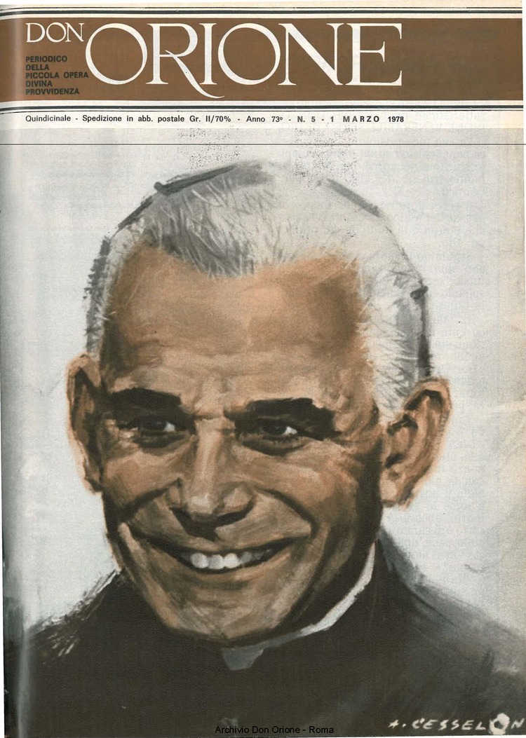 Don Orione, 73, 05, 01-03-1978, pagina 1