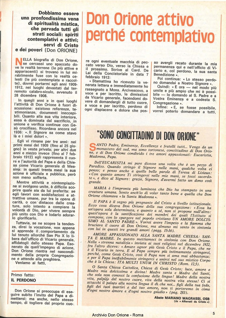 Don Orione, 73, 05, 01-03-1978, pagina 5