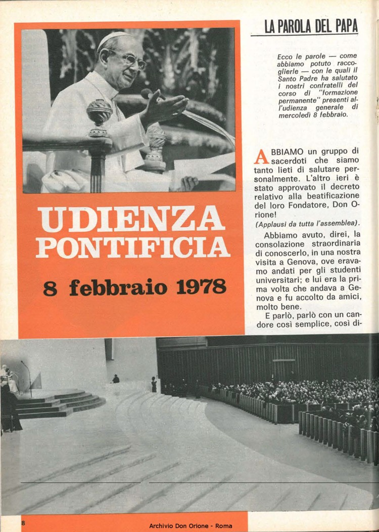 Don Orione, 73, 05, 01-03-1978, pagina 8