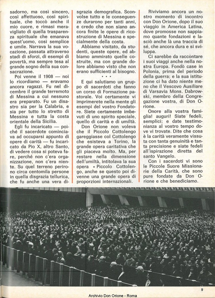 Don Orione, 73, 05, 01-03-1978, pagina 9