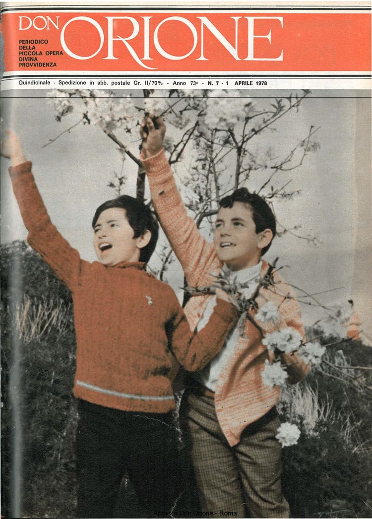 Don Orione, 73, 07, 01-04-1978, pagina 1
