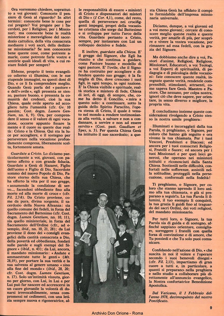 Don Orione, 73, 07, 01-04-1978, pagina 9