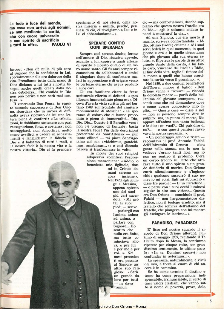 Don Orione, 73, 09, 01-05-1978, pagina 5
