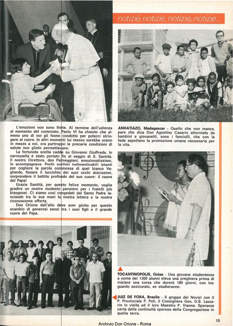 Don Orione, 73, 09, 01-05-1978, pagina 13