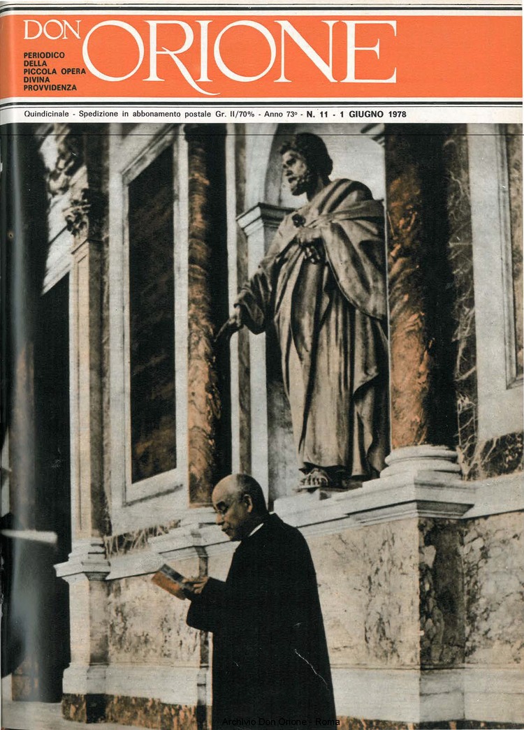 Don Orione, 73, 11, 01-06-1978, pagina 1