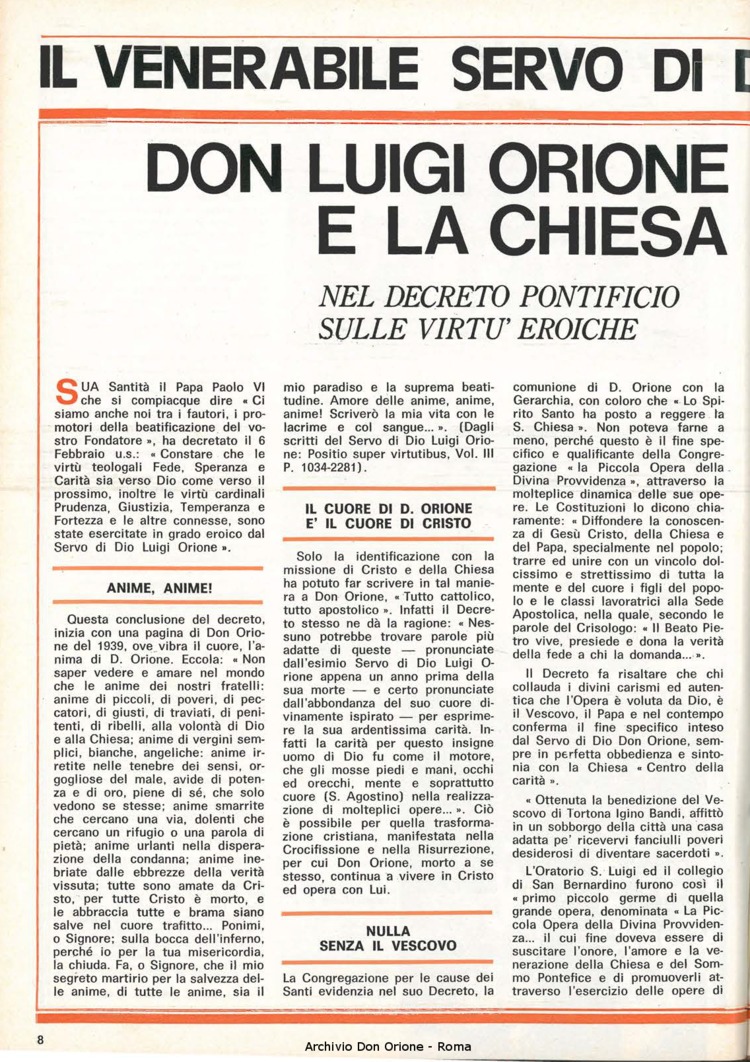 Don Orione, 73, 11, 01-06-1978, pagina 8