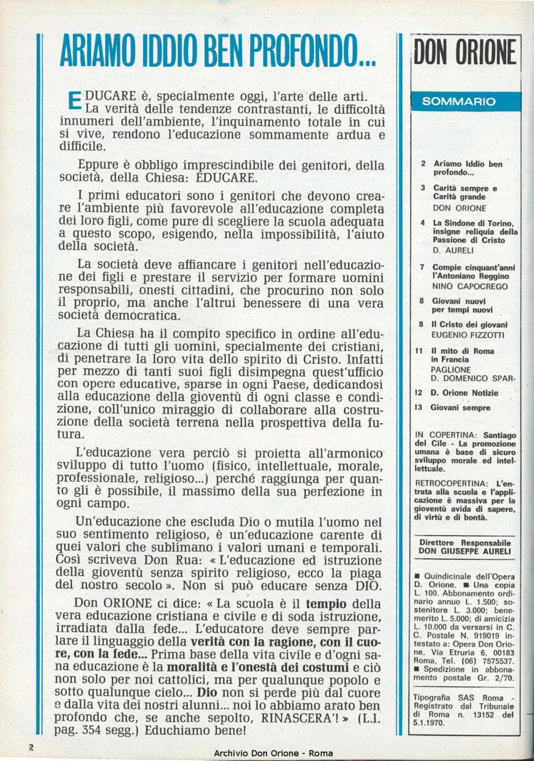 Don Orione, 73, 13, 01-07-1978, pagina 2