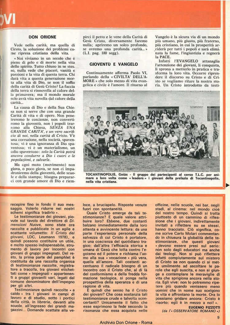 Don Orione, 73, 13, 01-07-1978, pagina 9