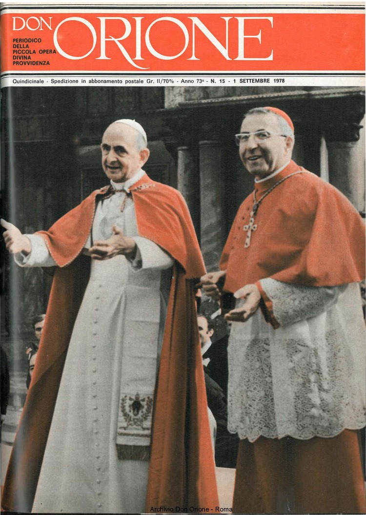Don Orione, 73, 15, 01-09-1978, pagina 1