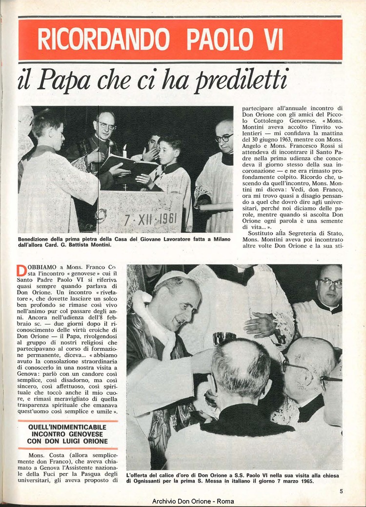 Don Orione, 73, 15, 01-09-1978, pagina 5