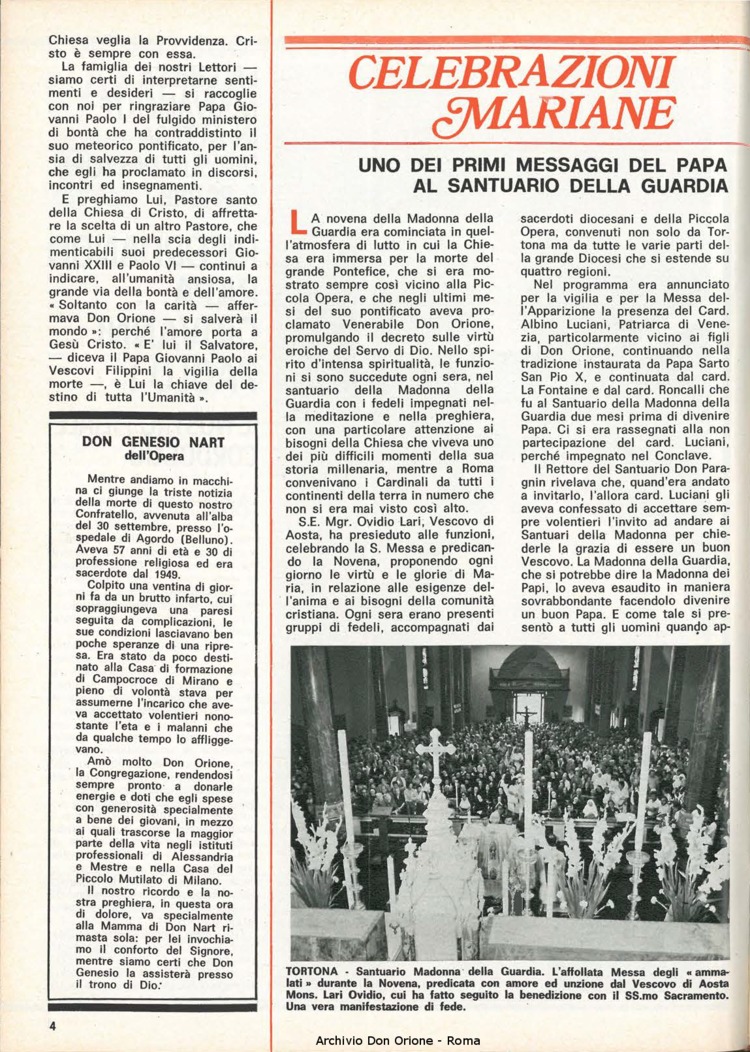 Don Orione, 73, 16, 01-10-1978, pagina 4
