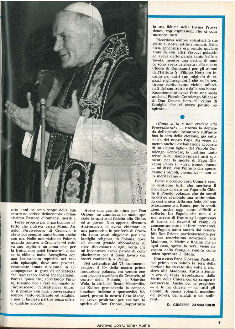 Don Orione, 73, 18, 01-12-1978, pagina 7