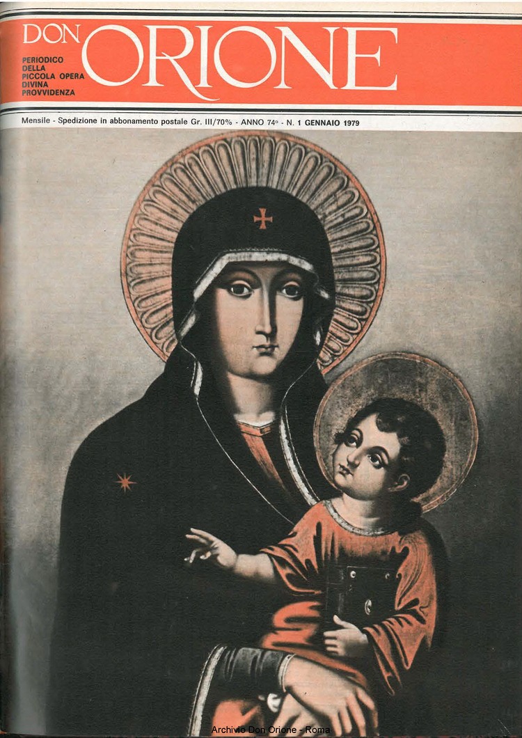 Don Orione, 74, 01, 01-01-1979, pagina 1