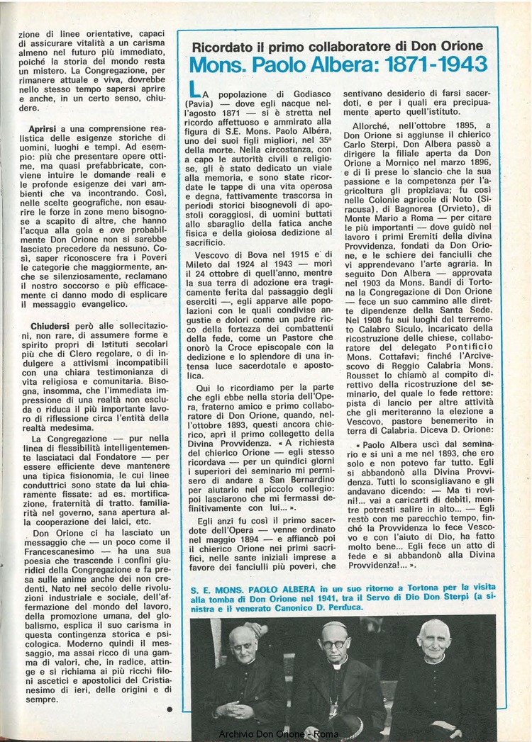 Don Orione, 74, 01, 01-01-1979, pagina 11