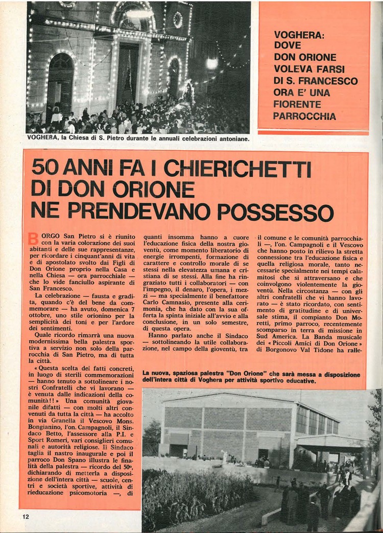 Don Orione, 74, 01, 01-01-1979, pagina 12