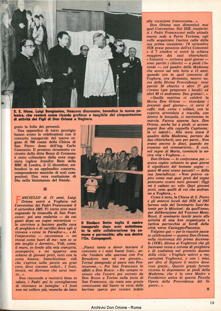 Don Orione, 74, 01, 01-01-1979, pagina 13