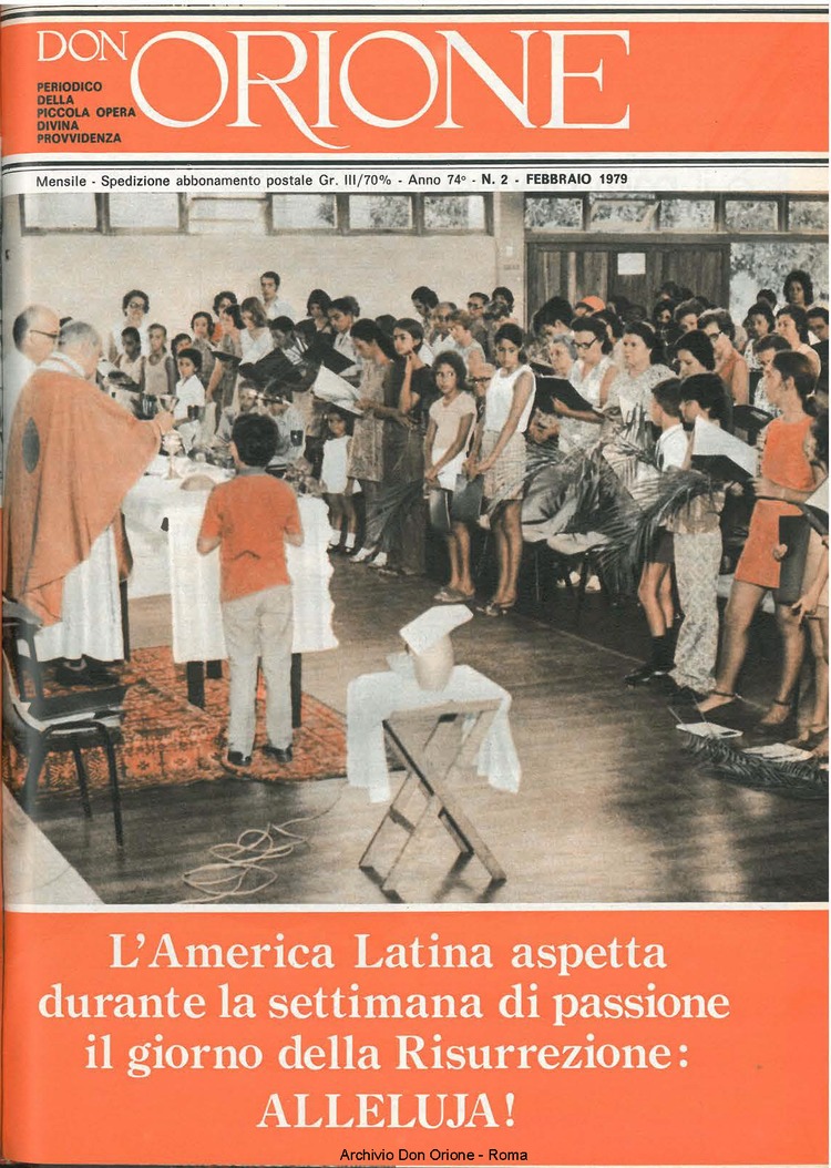 Don Orione, 74, 02, 01-02-1979, pagina 1