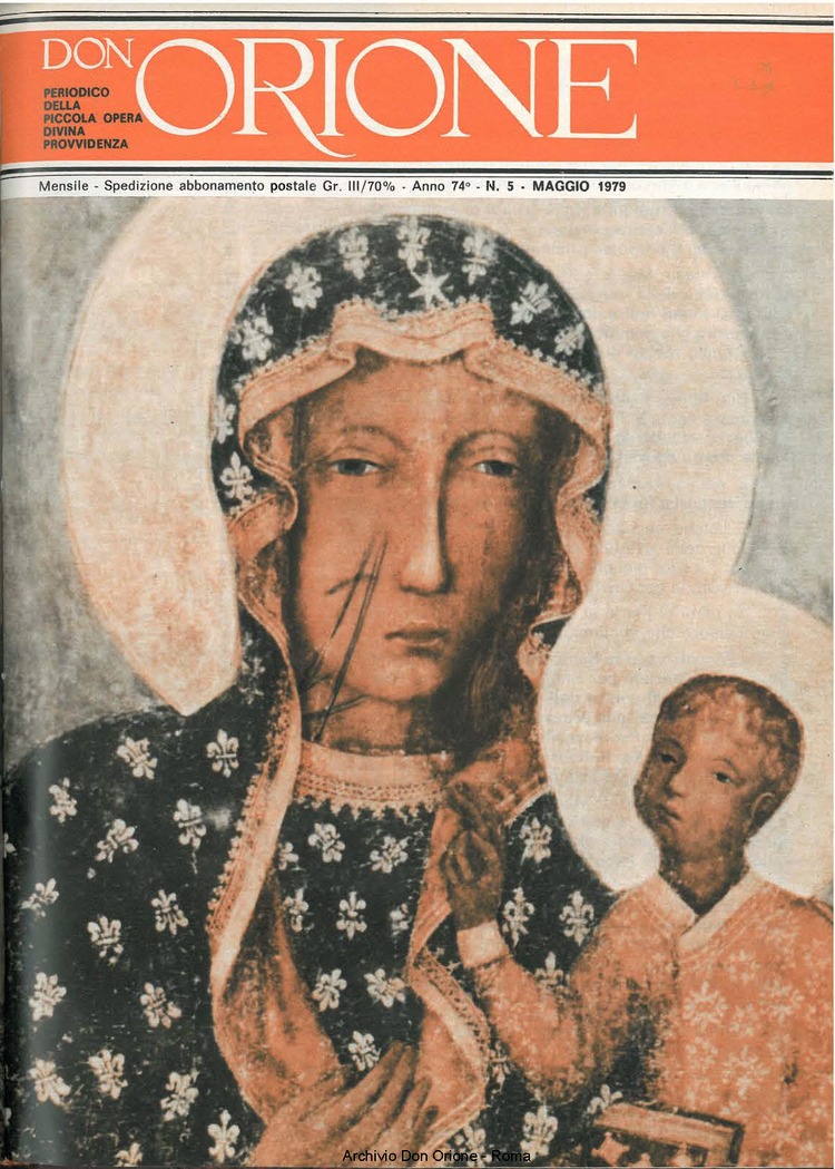 Don Orione, 74, 05, 01-05-1979, pagina 1