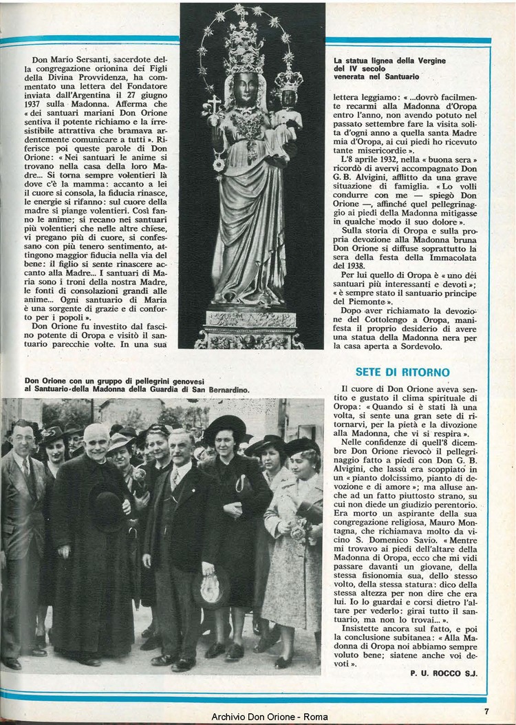 Don Orione, 74, 05, 01-05-1979, pagina 7