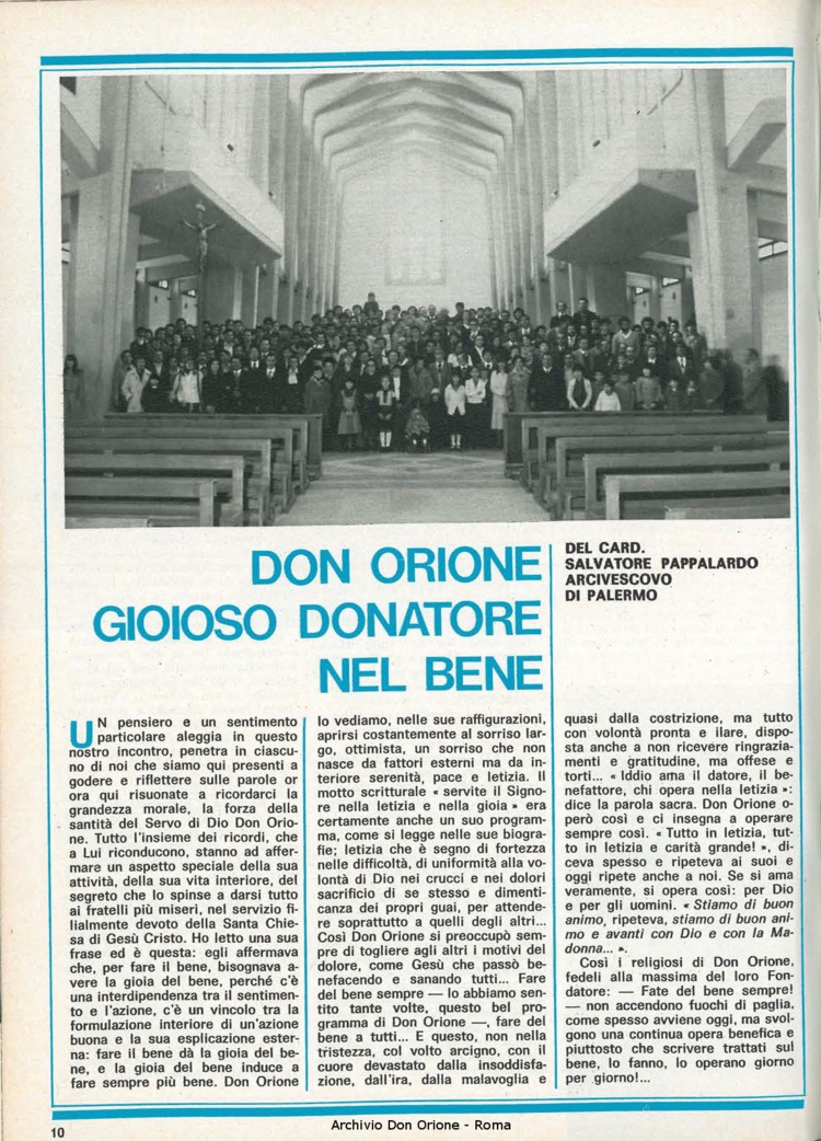 Don Orione, 74, 05, 01-05-1979, pagina 10