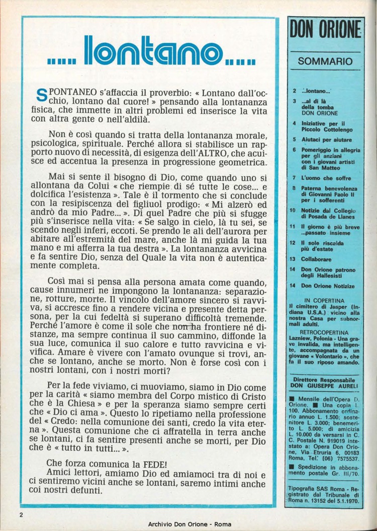 Don Orione, 74, 09, 01-11-1979, pagina 2
