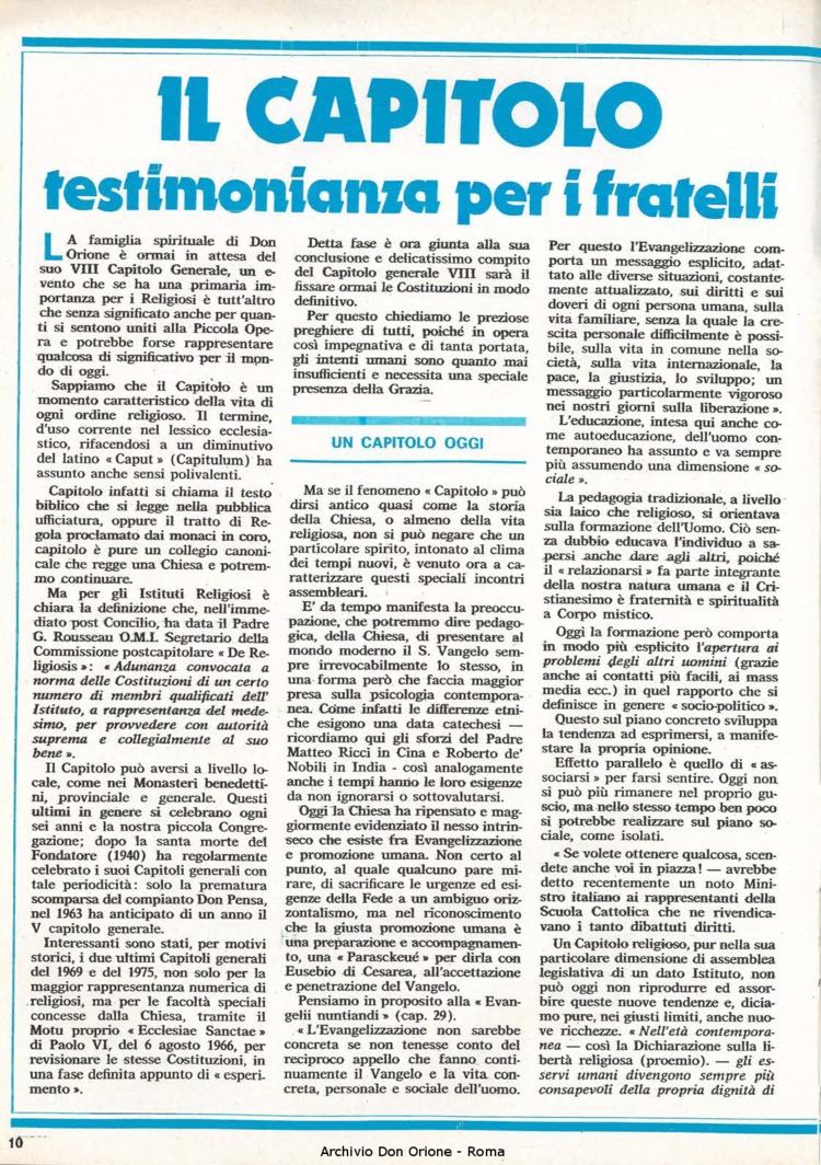 Don Orione, 75, 01, 01-01-1980, pagina 10