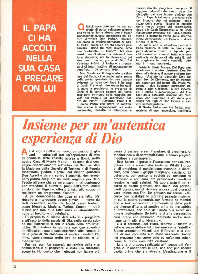 Don Orione, 75, 04, 01-04-1980, pagina 12
