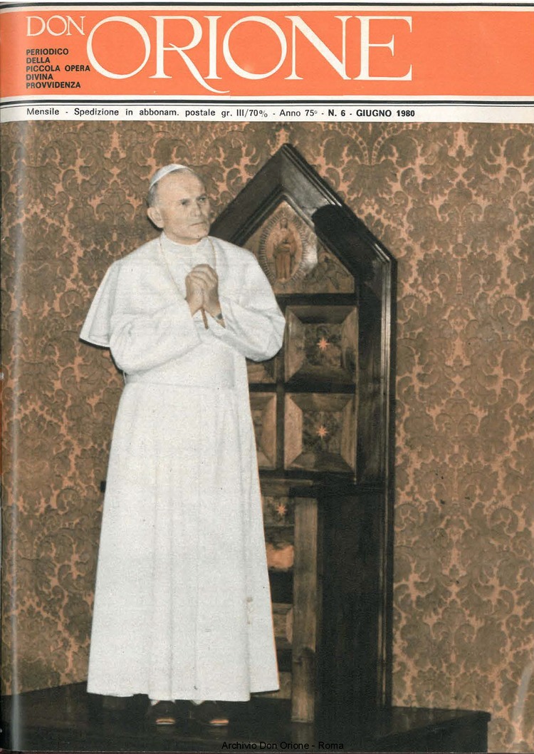Don Orione, 75, 06, 01-06-1980, pagina 1