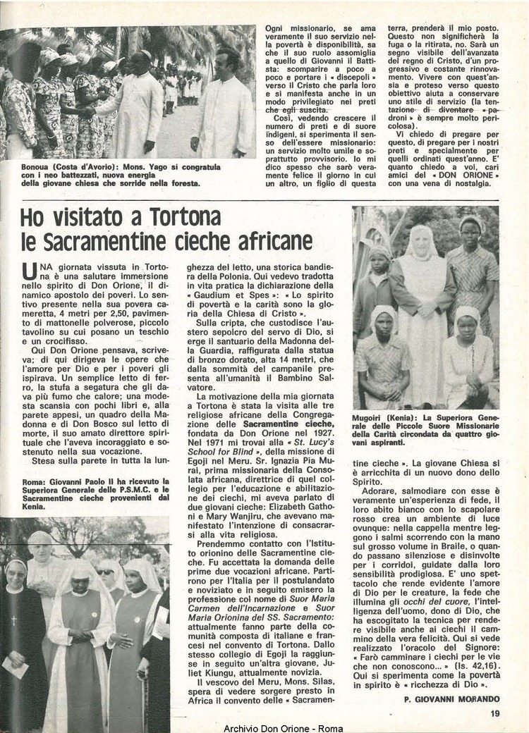 Don Orione, 75, 08, 01-10-1980, pagina 19