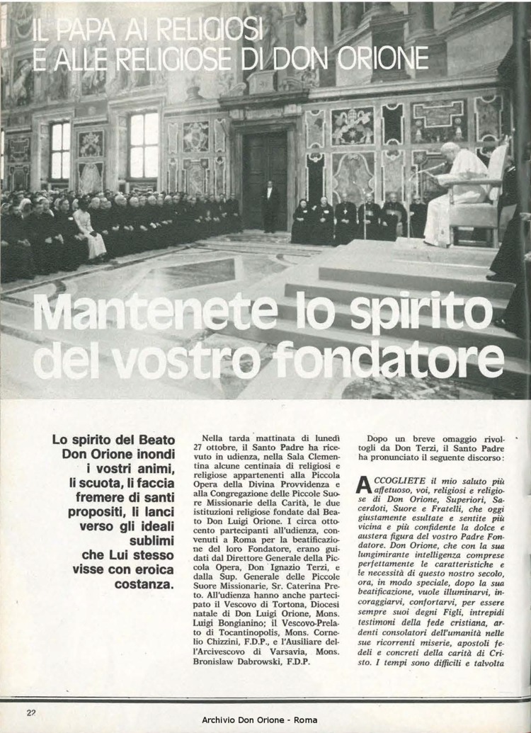 Don Orione, 75, 09, 01-11-1980, pagina 22