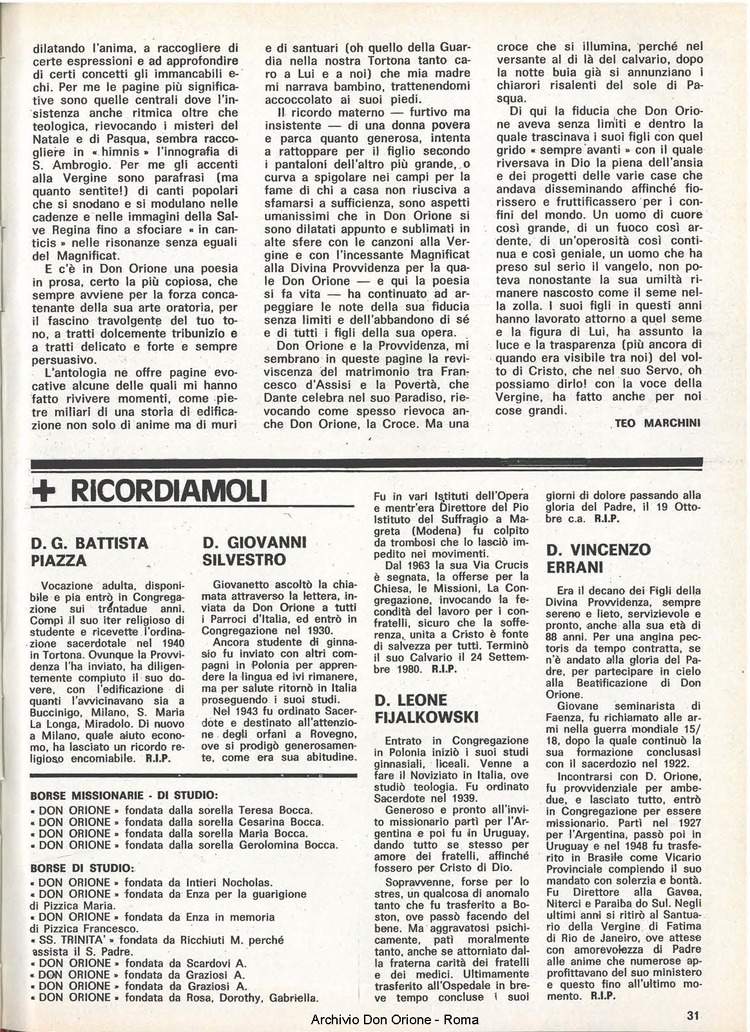 Don Orione, 75, 10, 01-12-1980, pagina 31