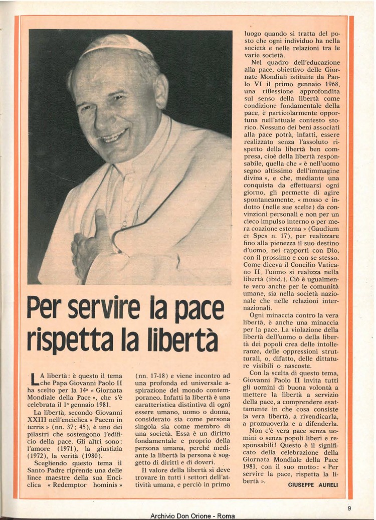 Don Orione, 76, 01, 01-01-1981, pagina 9