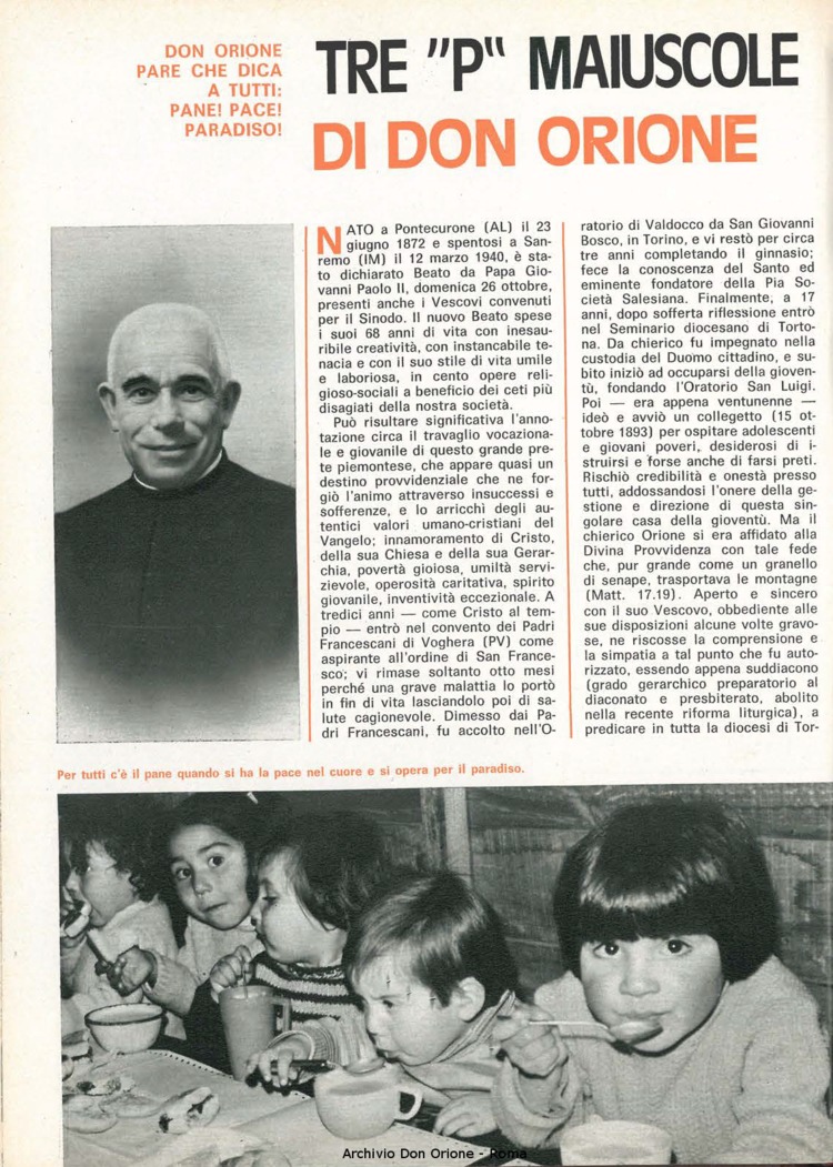 Don Orione, 76, 01, 01-01-1981, pagina 12