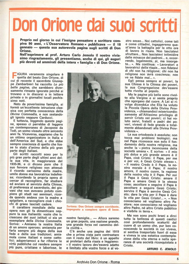 Don Orione, 76, 02, 01-02-1981, pagina 5