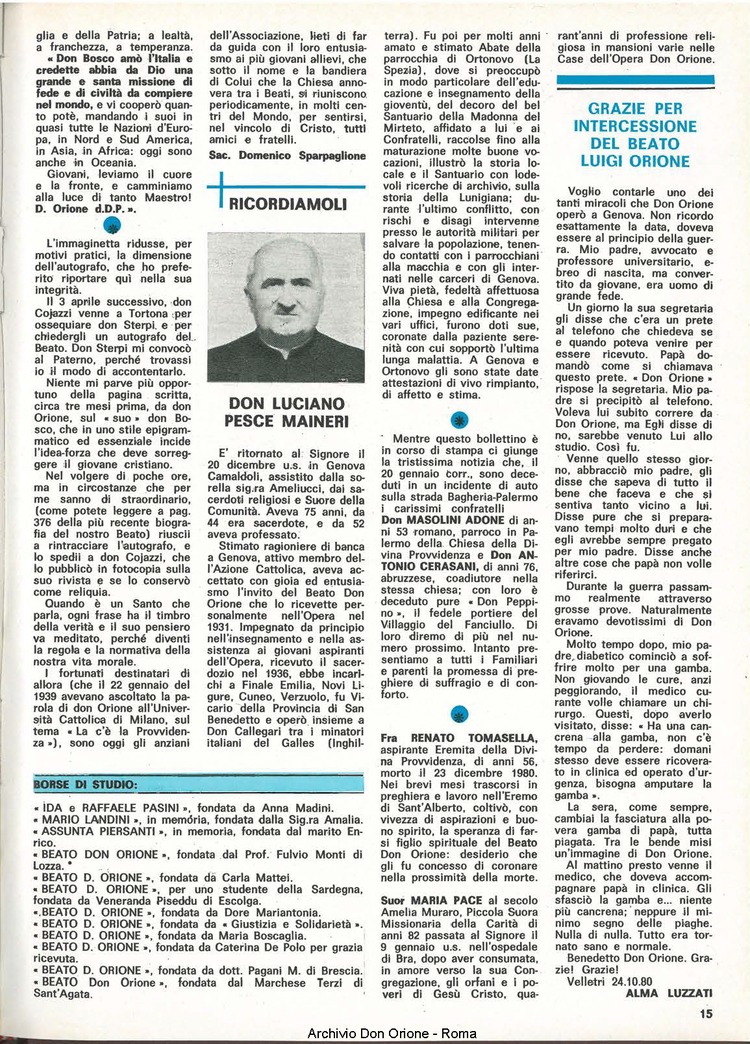 Don Orione, 76, 02, 01-02-1981, pagina 15