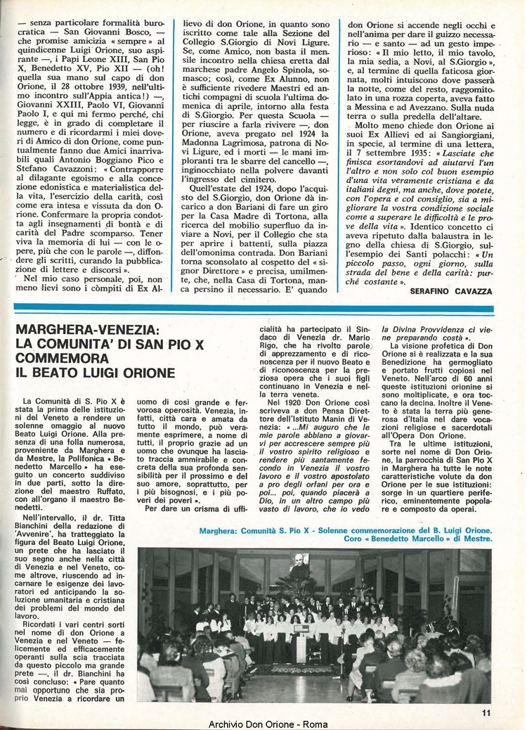 Don Orione, 76, 03, 01-03-1981, pagina 11