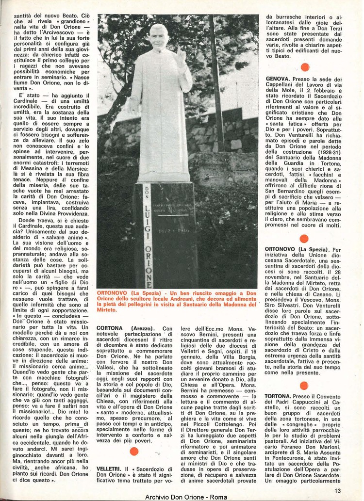 Don Orione, 76, 03, 01-03-1981, pagina 13
