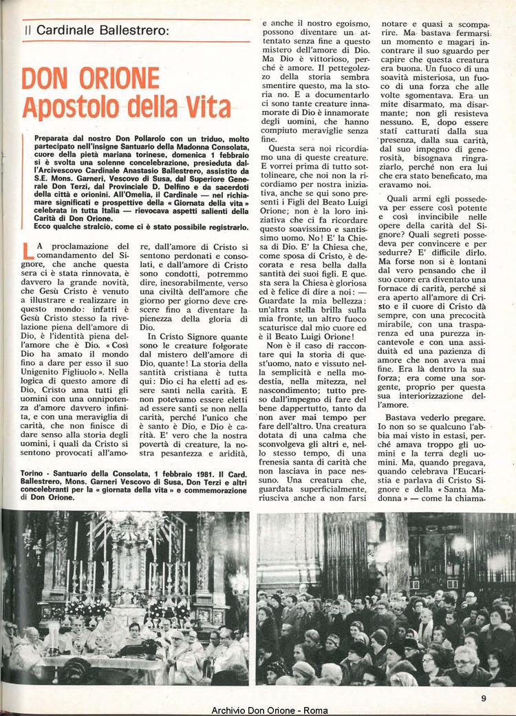 Don Orione, 76, 04, 01-04-1981, pagina 9
