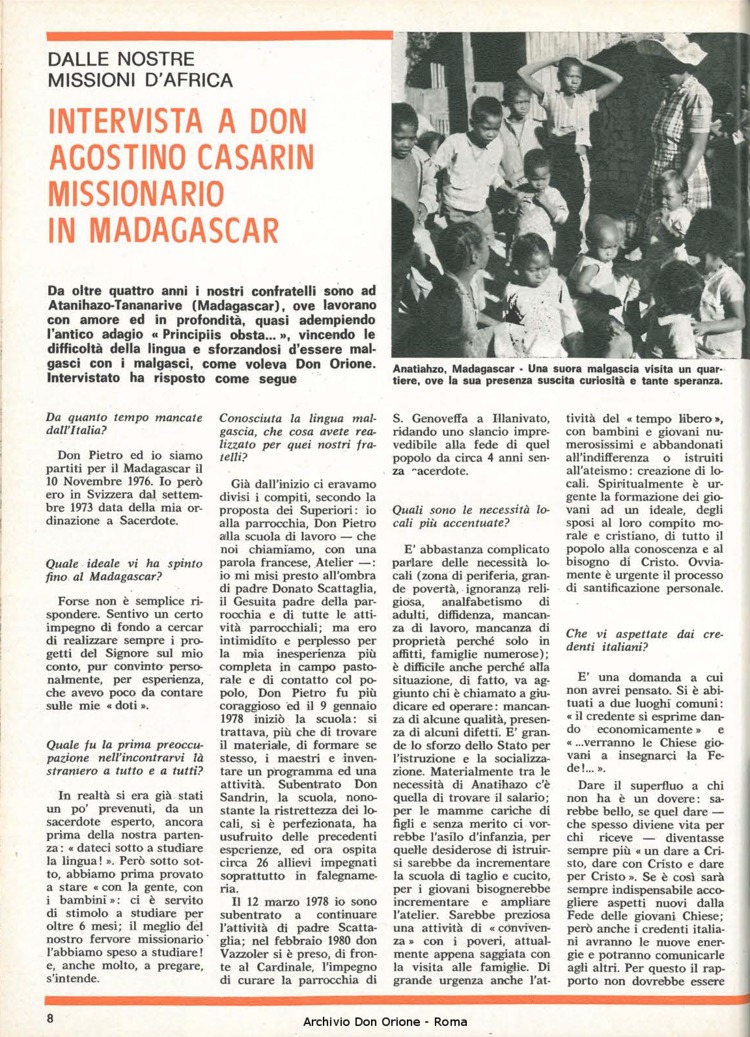 Don Orione, 76, 05, 01-05-1981, pagina 8